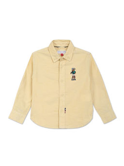 U.S. POLO ASSN. - Solid Cotton Shirt Yellow