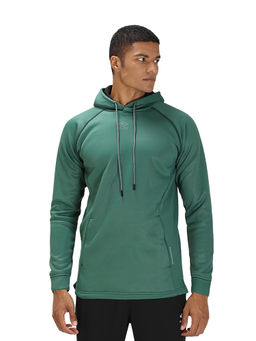 Shrey - Solid Green Pro Performance Hoodie