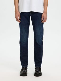 SELECTED HOMME - Slim Fit Cleo Flex Dark Blue Jeans