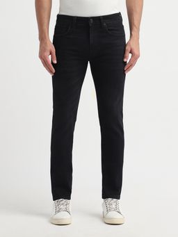 SELECTED HOMME - Black Cotton Slim Fit Jeans