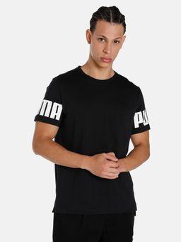 Puma - Rebel Mens Black T-Shirt