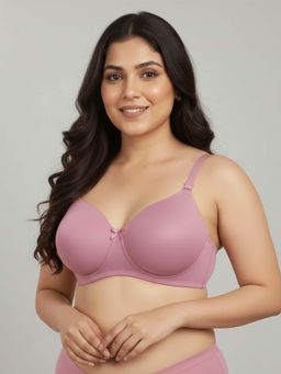 Zivame - Padded Non Wired 3/4Th Coverage T-Shirt Bra - Polignac