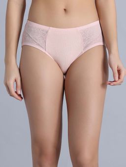 Zivame - Low Rise Full Coverage Hipster Panty - Crystal Pink