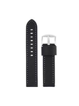 Titan - 22 mm Black Genuine Leather Strap for Men 1001265022S/P