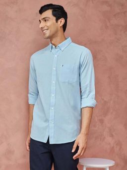 Fabindia - Blue Cotton Full Sleeves Shirt