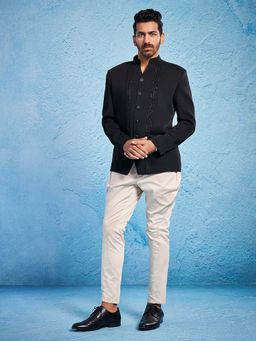 Vastramay - Men Elegant Jodhpuri with Pant (Set of 2)