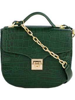Hidesign - Green Patterned Sling Bag