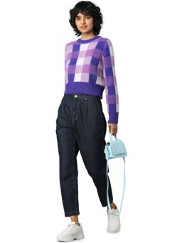 ONLY - Women Solid Navy Blue Jeans