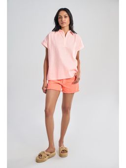 TERRA LUNA - Pink Stripes Elba T-Shirt