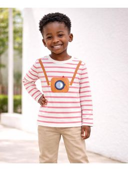 Mi Arcus - Cotton Stripes Full Sleeves T Shirt