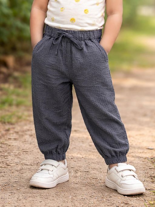 Mi Arcus Grey Cotton Joggers