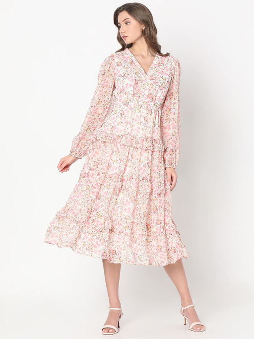 chinese dress ladies VERO MODA Women's Vmsoney Lace Singlet Calf Dress WVN Dress, Sweet/detail:  pink Yarrow lines, X-Small : Amazon.de: Fashion