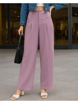 Bewakoof - Women's Mauve Oversized Korean Pants