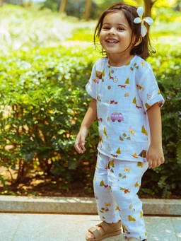 DULAAR - Organic Muslin Printed Co-Ord Set