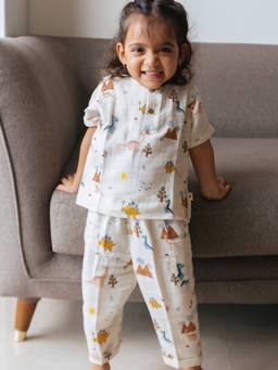 DULAAR - Organic Muslin Printed Co-Ord Set
