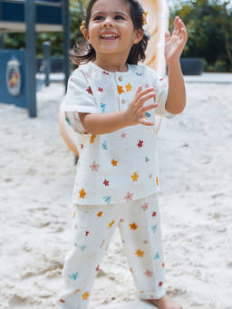 DULAAR - Organic Muslin Printed Co-Ord Set