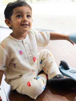 DULAAR - Organic Muslin Printed Co-Ord Set
