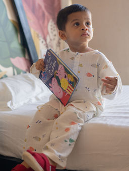 DULAAR - Organic Muslin Printed Kurta and Pyjama