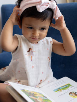 DULAAR - Organic Muslin Printed Top & Shorts