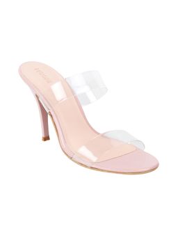 Mochi - Womens Rose Gold StilettosMochi Solid-plain Rose Gold Heels
