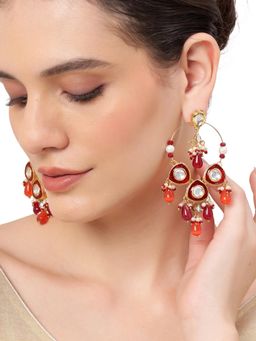 AARSEE OFFICIAL - Red Agniya Chandbali