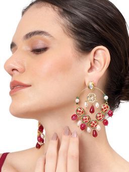 AARSEE OFFICIAL - Red Gulrang Chandbali