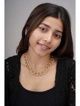 AARSEE OFFICIAL - 22Kt Gold-Plated Bold Aura Chain Necklace