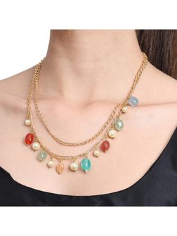 AARSEE OFFICIAL - 22Kt Gold-Plated Dazzling Contemporary Chain Necklace