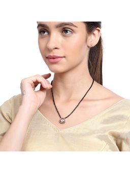 AARSEE OFFICIAL - 22Kt Gold Plated Classic Polki Mangalsutra