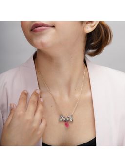 AARSEE OFFICIAL - 22Kt Gold-Plated Wings of Elegance Necklace