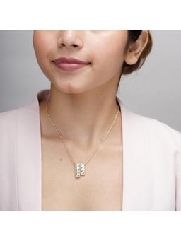 AARSEE OFFICIAL - 22Kt Gold-Plated Sleek Streak Necklace