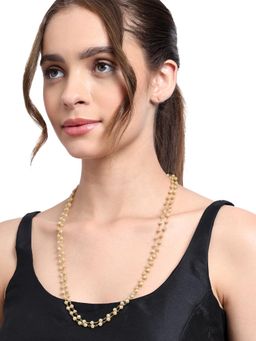 AARSEE OFFICIAL - 22Kt Gold-Plated 2 String Pearl Necklace