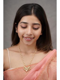 AARSEE OFFICIAL - 22Kt Gold-Plated Crescents Moon Necklace