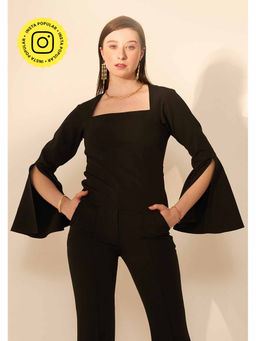 AMOSHI - Black Solid/Plain Bella Top