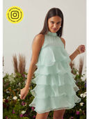 Green color option, Sold out, Currently selected