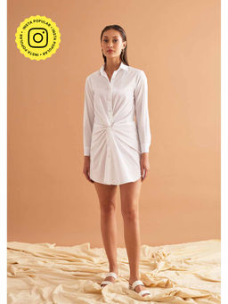 AMOSHI - Twyla Shirt Dress - White