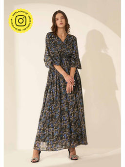 AMOSHI - Ava Kaftan Black Dress