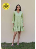Green color option, Currently selected