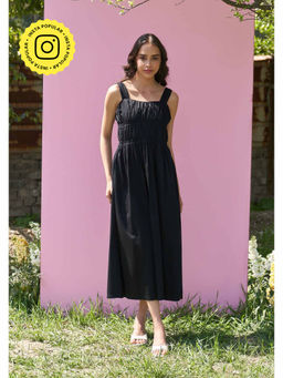 AMOSHI - Samara Midi Dress -Black