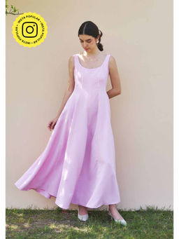 AMOSHI - Caroline Maxi Dress -Baby Pink