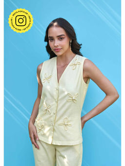AMOSHI - Daisy Shirt -Butter Yellow