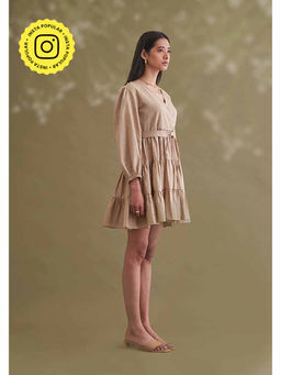 AMOSHI - Emma Dress (Beige)
