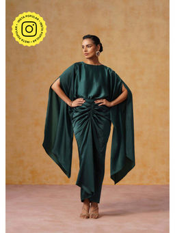 AMOSHI - Dira Co-Ord Set Bottle Green