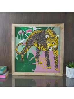 The Decor Mart - Tropical Cheetah Canvas Painting