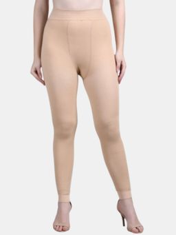 Secrets By ZeroKaata - High Waist Fleece Winter Fur Stockings For Women