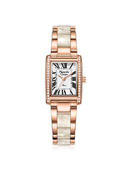 Alexandre Christie - Women Passion White Dial Analog Watch - 2C03LHBRGSL (M)