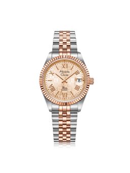 Alexandre Christie - Women Sapphire Rose Gold Dial Analog Watch - 5014LDBTRLN2 (M)