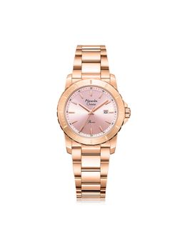 Alexandre Christie - Women Passion Pink Dial Analog Watch - 6141LDBRGLK (M)