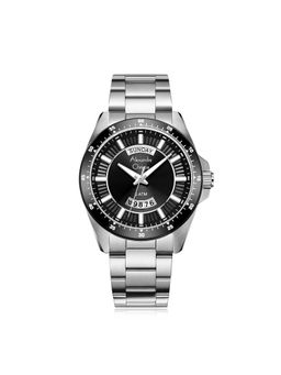 Alexandre Christie - Men Classic Black Dial Analog Watch - 6678MEBTBBA (M)