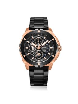 Alexandre Christie - Men Chronograph Black Dial Chronograph Watch - 6692MCFBRBA (M)